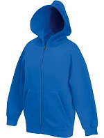 Fruit of the Loom Classic Kids Sweat Jacket Detská mikina s kapucňou 16.2045 kráľovská modrá