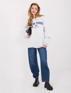 Mikina WT BL A1064.09P svetlo šedá