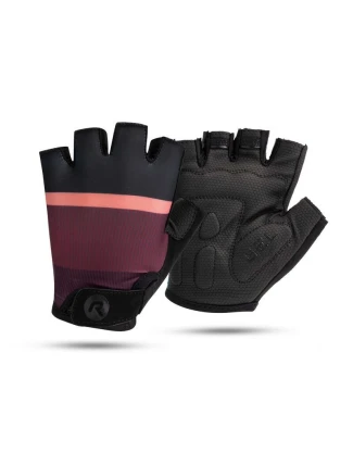 Dámske rukavice Rogelli IMPRESS II burgundy XS