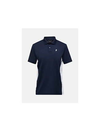Pánske tričko PEAK PERFORMANCE M Swift Polo, farba tmavomodrá Pánske tričko PEAK PERFORMANCE M Swift Polo, farba tmavomodrá