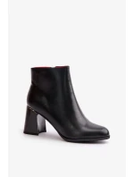 Topánky na podpätku model 199297 Step in style Topánky na podpätku model 199297 Step in style