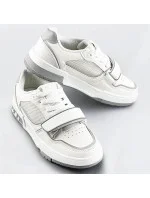 Bielo-šedé dámske dvojfarebné tenisky "adidasky" (AD-585) Bielo-šedé dámske dvojfarebné tenisky "adidasky" (AD-585)