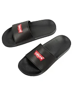 Levi's Dámske športové žabky Pohodlné módne čierne dámske topánky Levi's Dámske športové žabky Pohodlné módne čierne dámske topánky