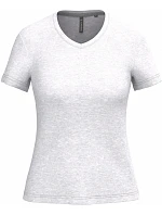 Kariban K 381 Dámske tričko s výstrihom do V 20.K381 ash heather Kariban K 381 Dámske tričko s výstrihom do V 20.K381 ash heather