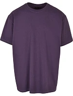 Build your Brand BY 102 Oversize tričko z hrubej bavlny 56.0102 purple night Build your Brand BY 102 Oversize tričko z hrubej bavlny 56.0102 purple night
