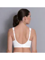 ľahká a pevná športová podprsenka 5521 biela - Active