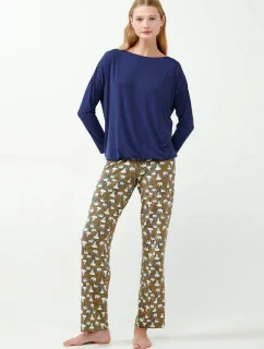 Vamp - Pyžamo s potlačou slona 21000 - Vamp