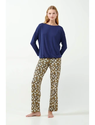 Vamp - Pyžamo s potlačou slona 21000 - Vamp