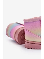 Dziecięce Ocieplane Botki Śniegowce Multikolor Gooby