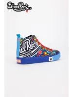 Trampki Pol'and'Rock Festival X Big Star SS174500 Niebieskie