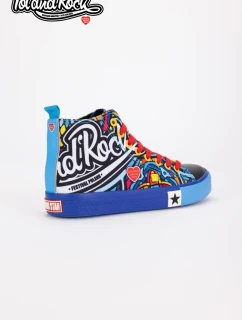 Tenisky Pol'and'Rock Festival X Big Star SS174500 Blue