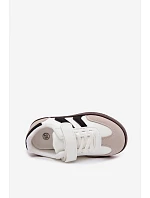 Detské tenisky na suchý zips z imitácie kože Ronja