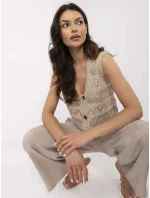 Jumper D93076J90849A béžový