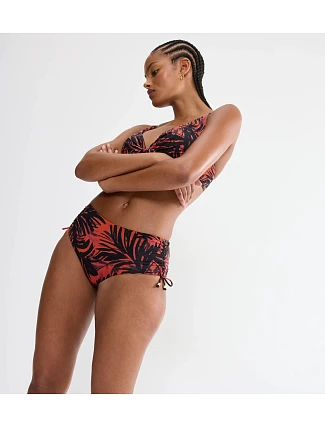 SUMMER PALM - Maxi-bikiny: vysoké krytie a nastaviteľné boky Triumph