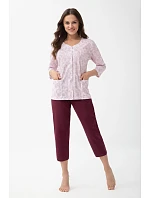 Pyžamo Luna 1305 7/8 2XL-3XL L26 rozopínateľné