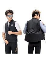 Rockbros YDMJ003 jarná/jesenná vetruodolná vesta veľkosť M - čierna