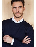 NEOBLU Stuart Men Pánsky sveter 24.4037 deep black