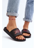 Damskie Klapki Lee Cooper LCW-24-42-2483L Czarne