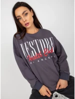 Mikina EM BL 7886.88 tmavo šedá