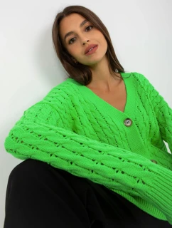 Dámsky sveter LC SW 8036 fluo zelený