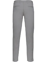 Kariban K 740 Pánske chino nohavice 20.K740 jemne šedé