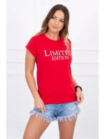 Limitovaná edícia červenej blúzky