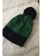 Paris fleecová čiapka K212 zelená+zelená