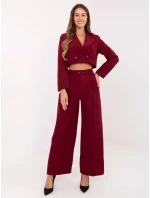 IT KMPL set FL9019.08P burgundy