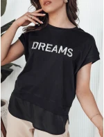 Dámske tričko DREAMY black FashionStreet RY2523