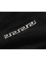 Čierny prehoz cez oblečenie ála alpaka s kapucňou (B6001-1) Čierny prehoz cez oblečenie ála alpaka s kapucňou (B6001-1)