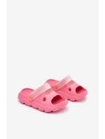Piankowe Klapki Dziecięce Big Star RR374502 Różowe