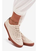 Dámske textilné tenisky Big Star TT274358 Beige Dámske textilné tenisky Big Star TT274358 Beige