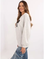 Mikina EM BL 617 16.01X svetlo šedá