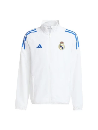 Juniorská bunda Real Madrid EU JP4021 white - Adidas Juniorská bunda Real Madrid EU JP4021 white - Adidas