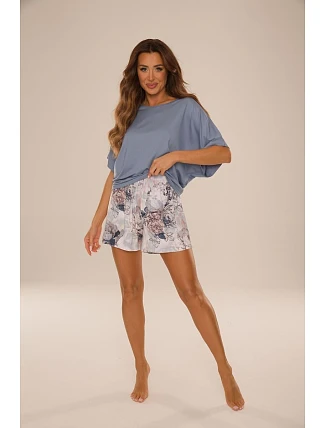 Pyžamo De Lafense 071 Volare s krátkymi rukávmi, veľkosti S–2XL Pyžamo De Lafense 071 Volare s krátkymi rukávmi, veľkosti S–2XL