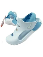 Detské sandále Jr DH9462-401 Svetlo šedá s modrou - Nike