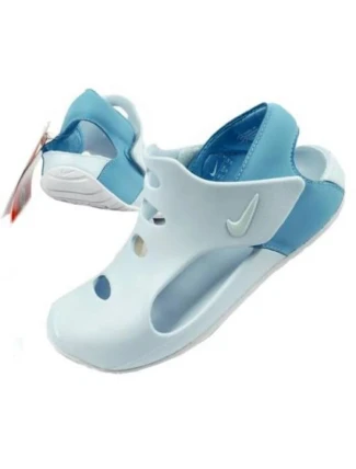 Detské sandále Jr DH9462-401 Svetlo šedá s modrou - Nike