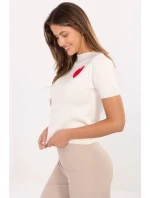 Sveter s krátkym rukávom model 219972 Továrenská cena