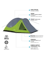 NC6006 ZELENO-ŠEDÝ KEMPINGOVÝ STAN DISCOVERY NILS CAMP NC6006 ZELENO-ŠEDÝ KEMPINGOVÝ STAN DISCOVERY NILS CAMP