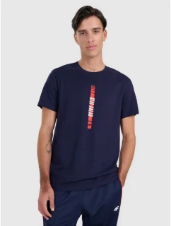 Pánske tričko s potlačou 4F 4FRAW25TTSHM3225-31S