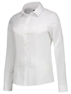 Priliehavá elastická blúzka Malfini W MLI-T24T0 white