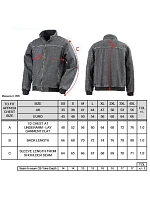 Result R 406X Džínsová 3-vrstvová softshellová bunda typu blouson 30.406X v odtieni washed blue Result R 406X Džínsová 3-vrstvová softshellová bunda typu blouson 30.406X v odtieni washed blue