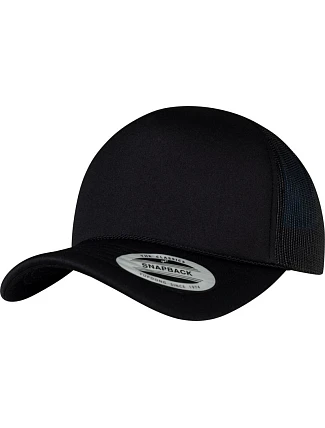 Flexfit 6005FC 5-panelová čiapka typu Trucker 55.05FC čierna/čierna/čierna Flexfit 6005FC 5-panelová čiapka typu Trucker 55.05FC čierna/čierna/čierna