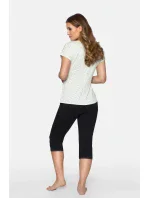 Pyžamo Cleo-P Ecru - Babella Pyžamo Cleo-P Ecru - Babella