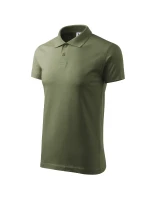 Single J. pánske polo tričko khaki
