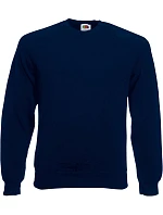 Fruit of the Loom Classic Raglan Sweat – raglánová mikina 16.2216, tmavomodrá Fruit of the Loom Classic Raglan Sweat – raglánová mikina 16.2216, tmavomodrá