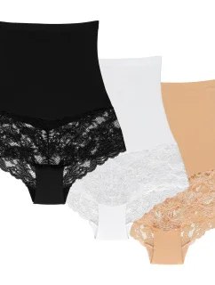 Wol-Bar Preciosa 3-pack farba: béžová-biela-čierna