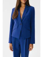 S353 Sako na mieru s jedným gombíkom - kráľovská modrá