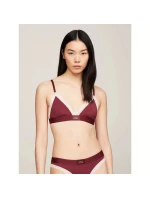 Dámska podprsenka UW0UW04750 VLP bordová - Tommy Hilfiger