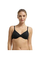 Dámska podprsenka s kosticami DIM INVISIBLE UNDERWIRE FULL CUP BRA - DIM - čierna
